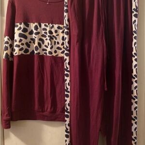 Pretty Garden 2 piece super soft casual tunic and pants